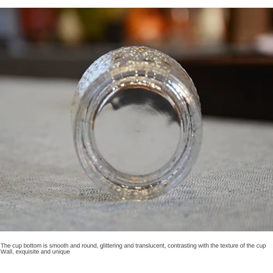 Fuji Bergglas Tasse im japanischen Stil aus hitzebeständigem Stein-Glas, transparent - Bild 5