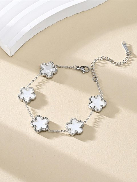 Lucky Star Jewelry Armband, Edelstahl, Weiß, Zirkonia, Damen - Bild 1