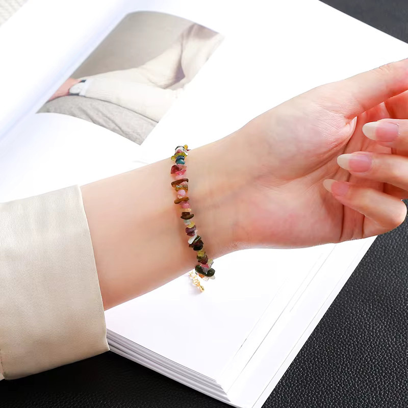 buy bao ji Armband, Turmalin, Gold, Damen - Bild 4