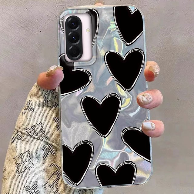 Romantische Handyhülle mit Herz-Design für Samsung Galaxy A-Serie in Multicolour - Bild 1