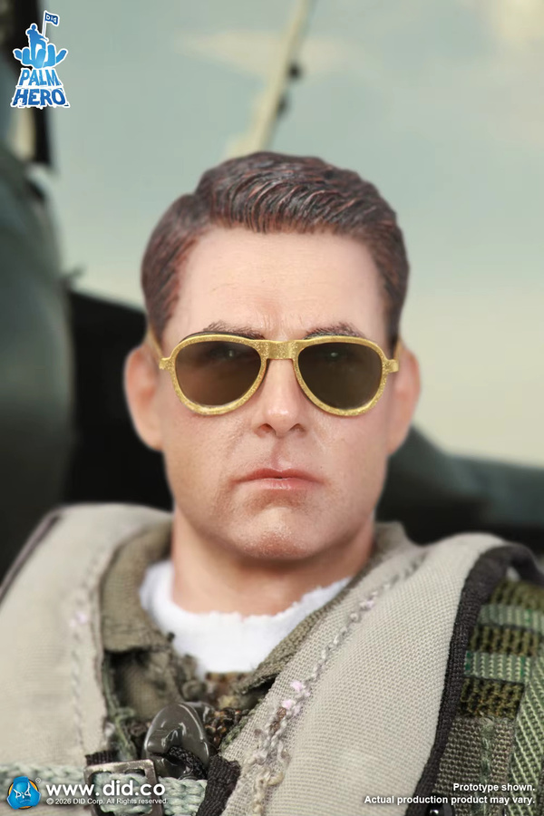 DID Palm Pocket Series US Piloten-Soldaten-Puppe, Einzelfigur, 1/12 - Bild 2