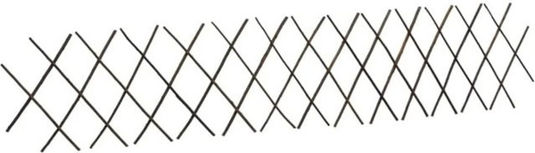 vidaXL Weidenzaun Rankgitter aus Naturweide, 5 Stück, braun, Höhe: 180 cm, Breite: 30 cm