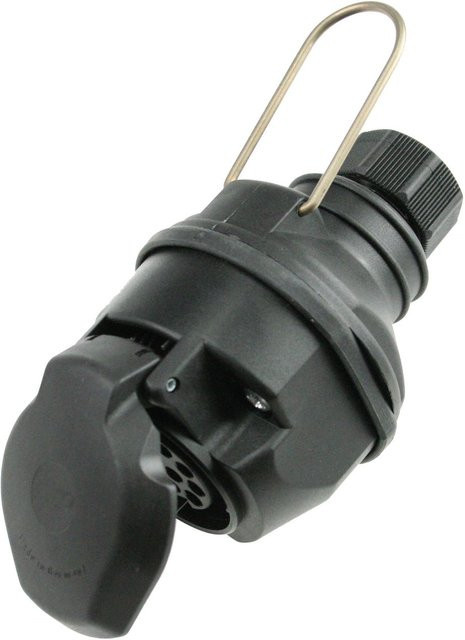 Schwabe Adapter Anhängerkupplung mit Schraubanschluss für Kabeldurchmesser 8,5-10 mm in Schwarz - Bild 1