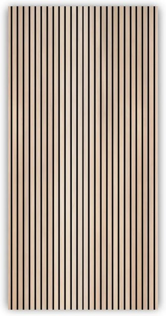 Walllux Duschrückwand in Holzoptik aus Alu-Verbund, Breite: 125 cm, Höhe: 255 cm, Stärke: 3 mm - Bild 1