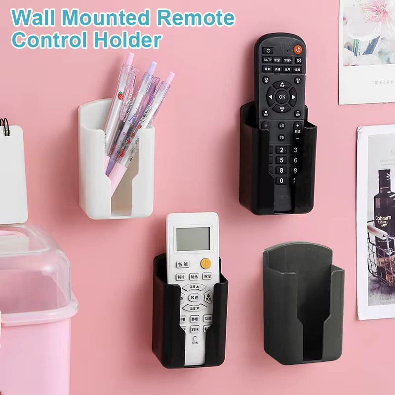 JETTING Wandhalterung Organizer für Fernbedienungen und Smartphones in Schwarz aus Kunststoff, B/T/H: 10,0 x 6,0 x 3,0 cm - Bild 3