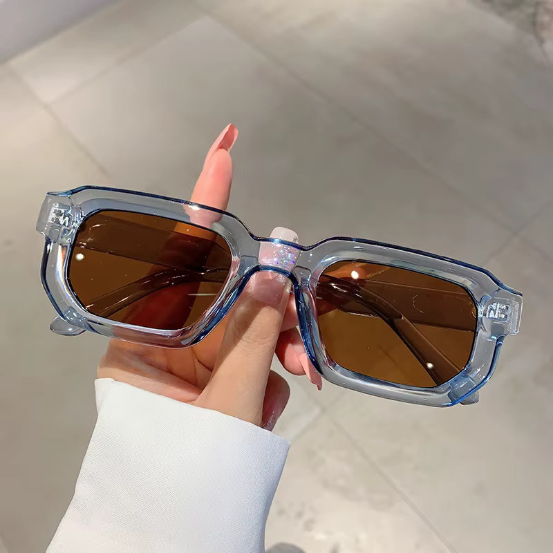 Sonnenbrille Rechteck, Unisex, Vollrand, Kunststoff - Bild 2