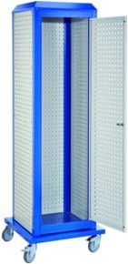 Kappes ToolTower RasterPlan groß Mod. 2 Rollbarer Werkzeugwagen aus Stahl und Kunststoff in Grau und Blau B/T/H: 126 x 70 x 70 cm - Bild 1