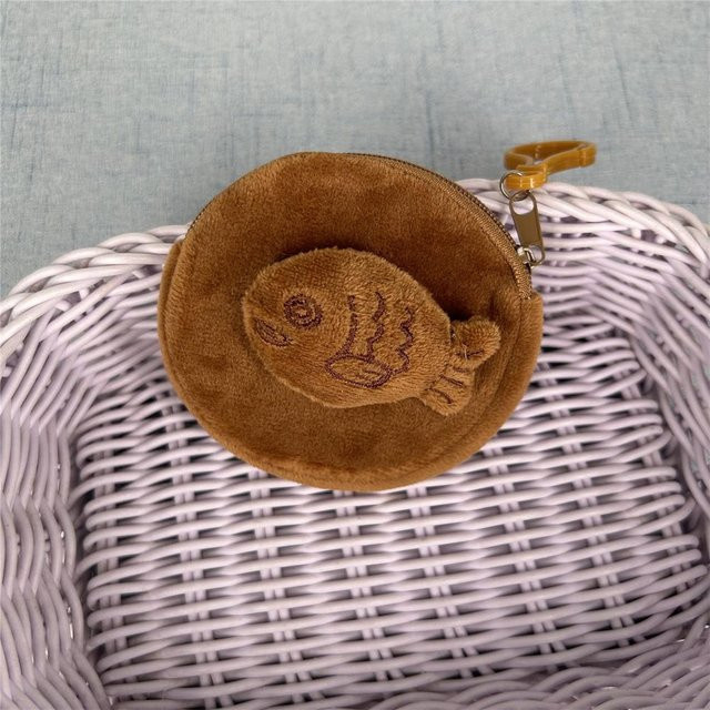 Yiran toy Plüsch Münzbeutel, Fisch, Katze, 50 Stück/Los, 8cm - Bild 1