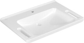 V&B Waschtisch Vicare in Weiß, B/T: 80 x 55 cm - Bild 1