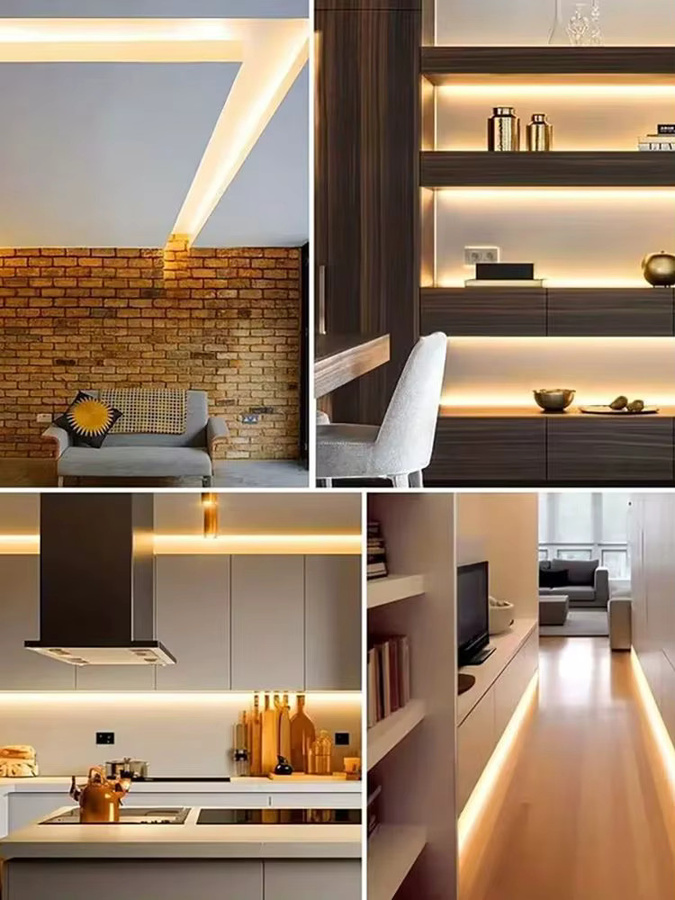 WELPUR COB LED-Lichtstreifen mit USB-Anschluss, dimmbar und zuschneidbar, Warmweiß - Bild 5