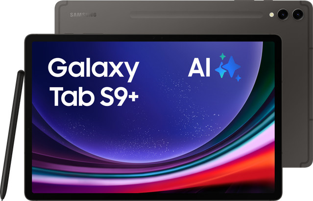 Samsung Galaxy Tab S9+ Tablet 256 GB WiFi in Graphite mit 12,4 Zoll Display - Bild 1