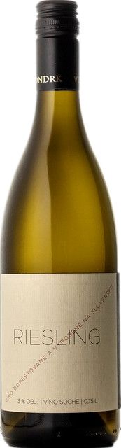 Miro Fondrk Riesling Weißwein 2025, Kleinen Karpaten, 0,75 l - Bild 1