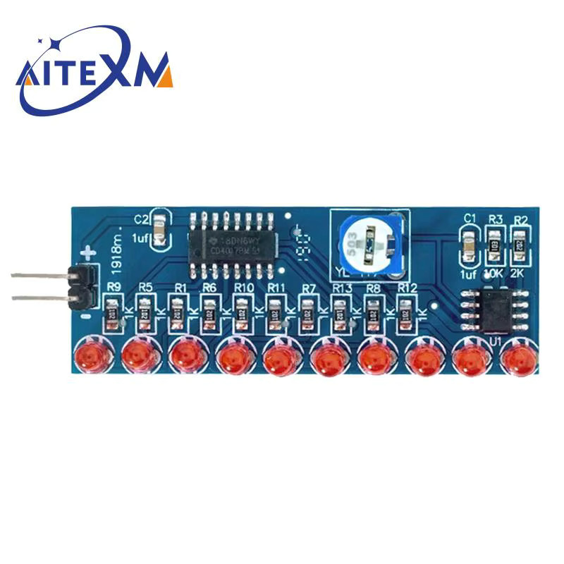 AITEXM ROBOT Intelligente Elektronik-Kits Ne555 + CD4017 LED-Modul DIY-Kit - Bild 2