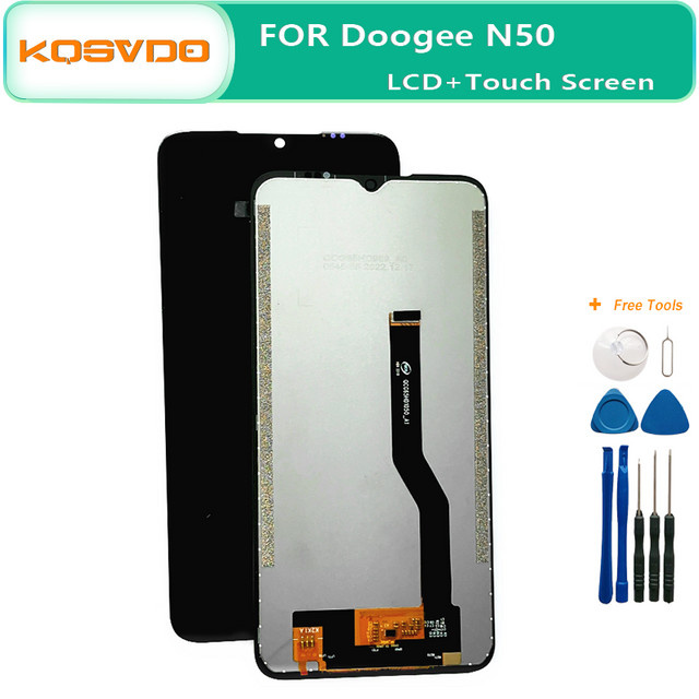 Doogee N50 LCD Display mit Touch Screen Ersatz Panel in Schwarz für N50S N50PRO N50Plus X98 6,52 Zoll - Bild 1