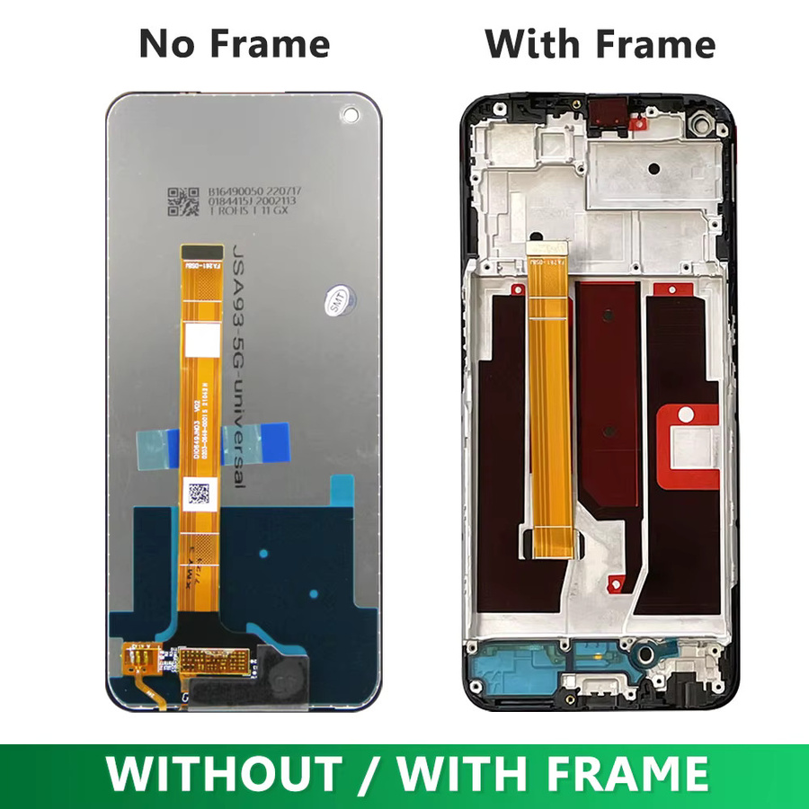 Sinmaytai LCD-Display Touchscreen-Digitizer-Baugruppe Ersatz für OPPO A74 5G CPH2197 CPH2263 in Schwarz - Bild 3