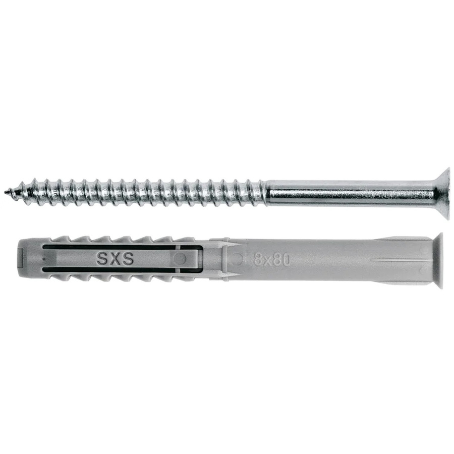 Fischer Langschaftdübel SXS 8 x 190 Z aus Edelstahl und Nylon für Beton - Bild 2
