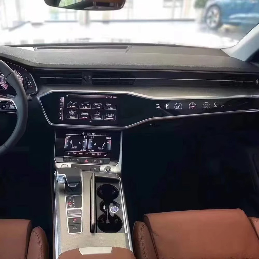 GEETHA Multimedia-Armaturenbrett-Display LCD für Audi A6 A7 C8 (2019-2024) in Schwarz - Bild 3