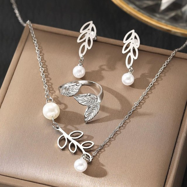 Lucky Star Jewelry Schmuck-Set Edelstahl, Zirkonia, Damen - Bild 1