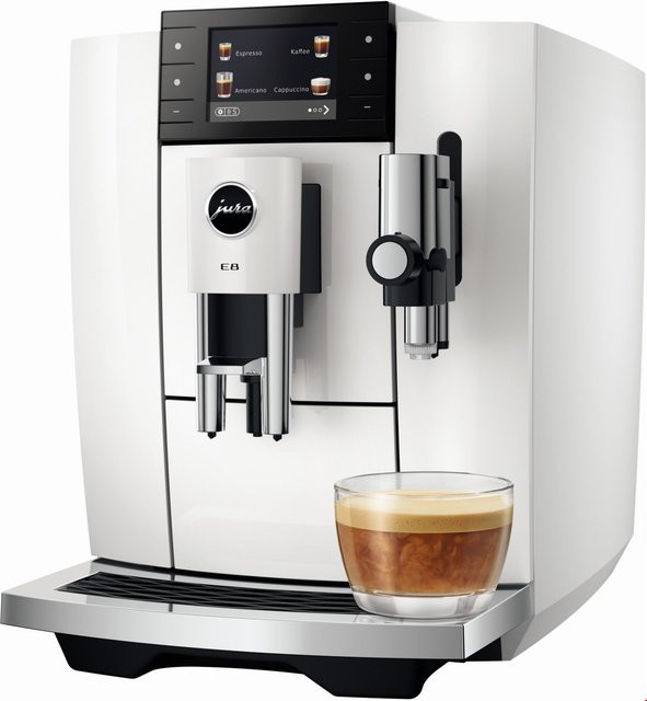JURA E8 Piano White Kaffeevollautomat - Bild 1