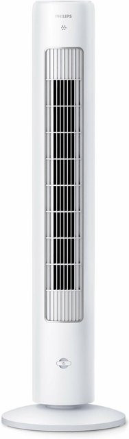 Philips Turmventilator CX5535/00 in Weiß mit Fernbedienung, Oszillation, Schlafmodus und Timer - Bild 1