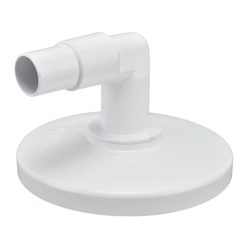 Hayward Pool Skimmer Vakuumplatte mit 90 Grad Winkel aus Kunststoff in Weiß mit 19 mm Anschluss - Bild 3