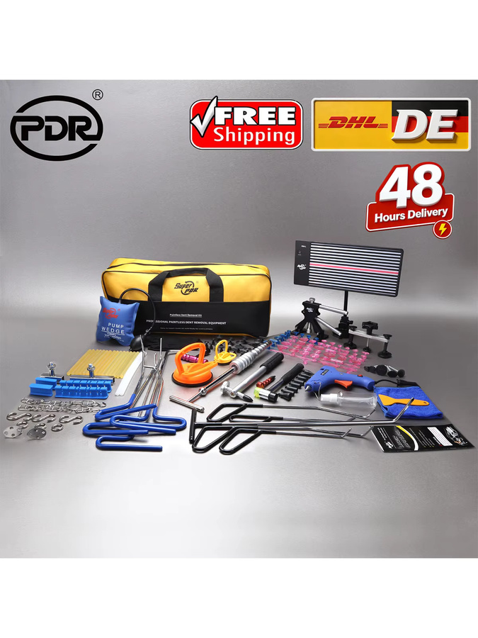 PDR Professionelles Werkzeug Set für die lackfreie Beulenreparatur an der Autokarosserie - Bild 4
