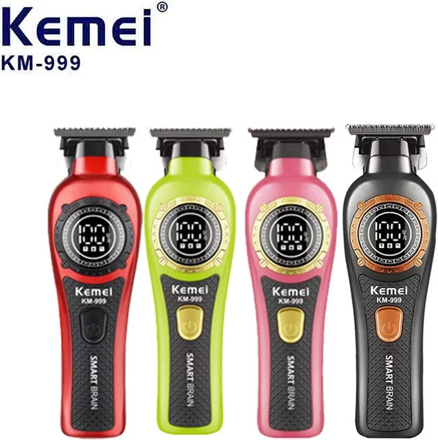 Kemei 999 Elektrische Haarschneidemaschine, kabellos, Unisex - Bild 1