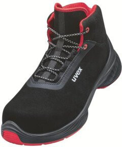 Uvex Sicherheitsschuhe Stiefel 1 G2 S2 in Schwarz Rot Größe 52 - Bild 1