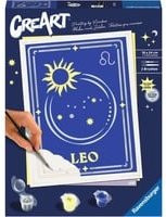 CreArt Malset Sternzeichen Löwe von Ravensburger in Silber für Jugendliche und Erwachsene - Bild 1
