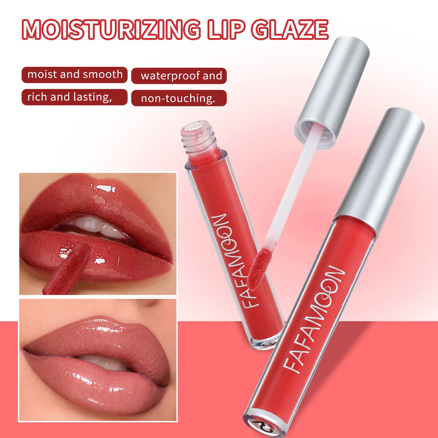 Abziehbarer Lipliner & Lipgloss-Set, glänzend, Unisex - Bild 4