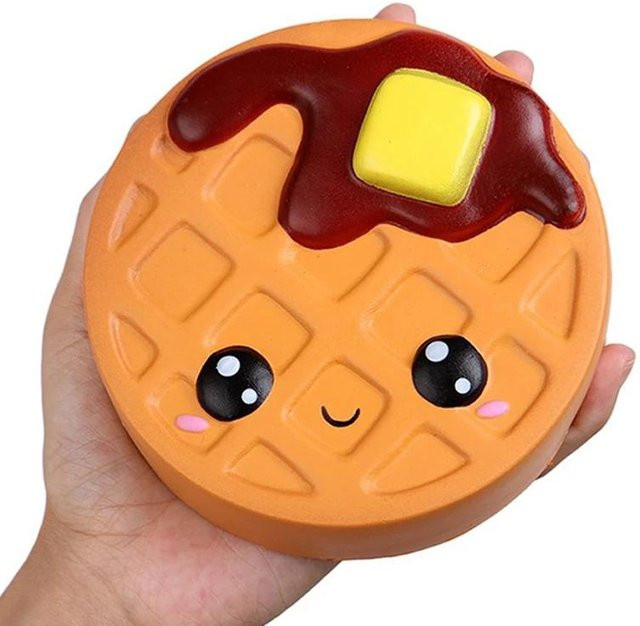 Topmix Jumbo Expression Schokoladenkuchen Squishy, mit Sahne-Duft, braun - Bild 1