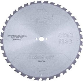 Metabo Kreissägeblatt power cut wood - classic für Holz und Metall, Farbe: Silber, Durchmesser: 500 mm, Bohrung: 30 mm, Zähnezahl: 36, Freiwinkel: 15° - Bild 1