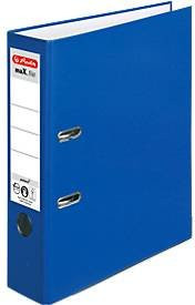 Herlitz Ordner maX.file protect DIN A4 in Blau mit 80 mm Rückenbreite - Bild 1