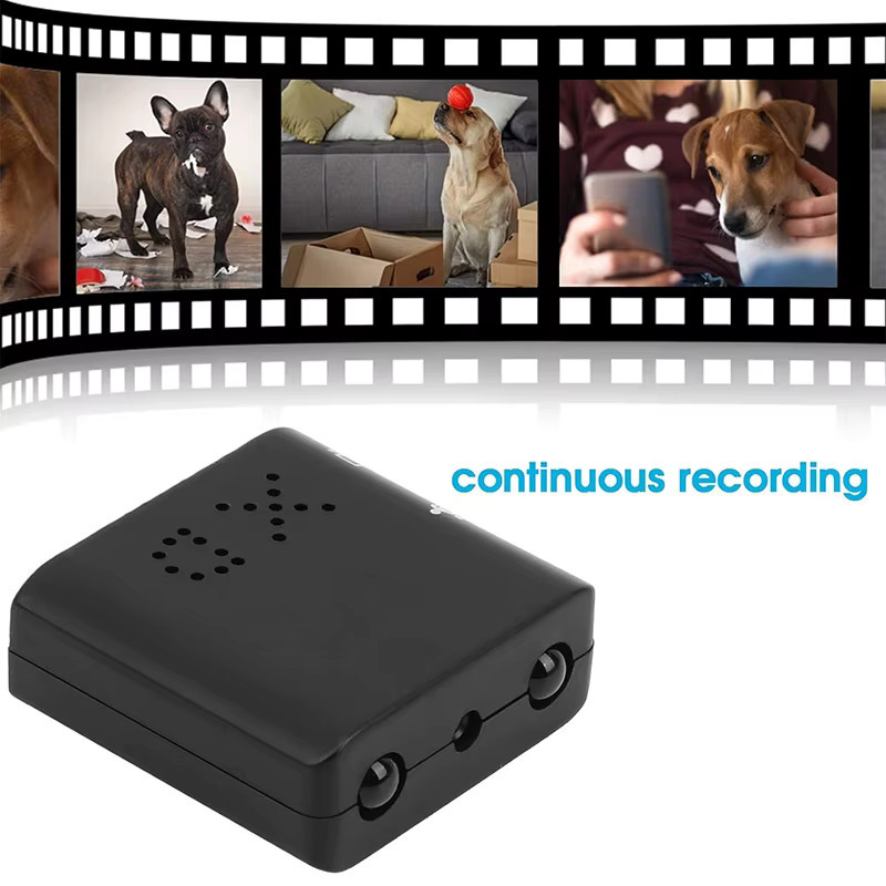 Fireurus Mini WiFi Action Kamera mit 1080p XD Auflösung, Infrarot Nachtsicht und Bewegungserkennung in Schwarz - Bild 4