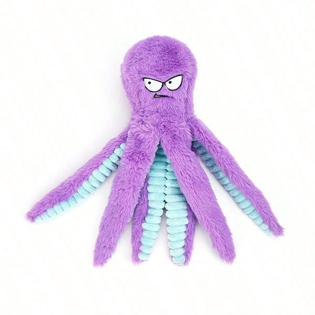 LChome Hundespielzeug, Plüsch, Quietschend, Zerrspielzeug, Purple - Bild 1