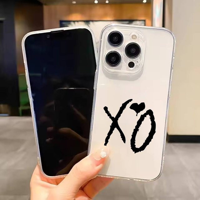 Transparente Handyhülle von The Weeknd XO für Apple iPhone 17 16 15 14 13 12 11 Pro Max Plus Mini - Bild 1
