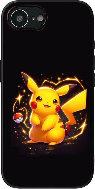 Handyhülle mit Pokemon Pikachu und Mewtwo Design für Apple iPhone Modelle in Multicolour - Bild 1