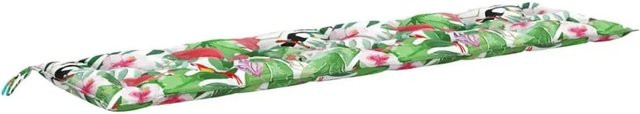 vidaXL Gartenbank-Auflage aus Polyester in Mehrfarbig, B/T/H: 200 x 50 x 7 cm, UV-beständig und wasserabweisend - Bild 1