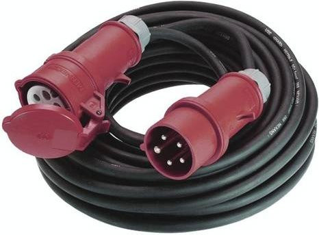 Bachmann Strom Verlängerungskabel 16A Schwarz 10,00 m H07RN-F 5G 1,5mm² - Bild 1