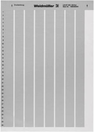 Weidmüller MT300 Beschriftungssystem Drucker Silber, Beschriftungsfläche: 56 x 22 mm - Bild 1