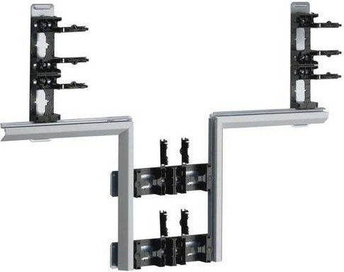 Hager T-Stück BKIS121308DVERZ aus Stahl in Silber, B: 230 mm, L: 250 mm - Bild 1