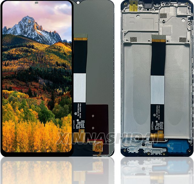 Xiaomi Redmi 10A LCD Display mit Touchscreen Digitizer Montage und Rahmen als Ersatz TFT Bildschirm - Bild 1