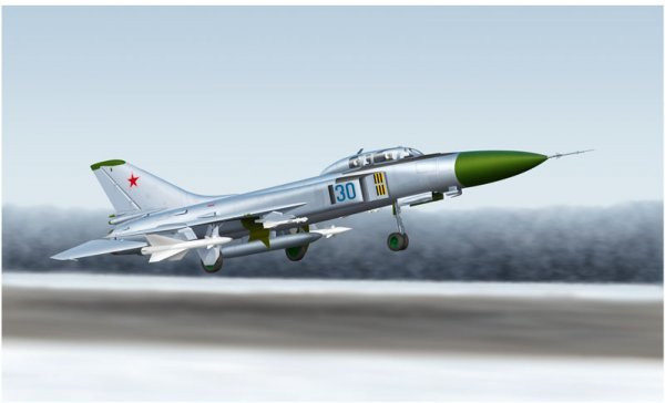 Trumpeter SU-15 UM Flagon-G, Fahrzeug, 1:72, Grau - Bild 1