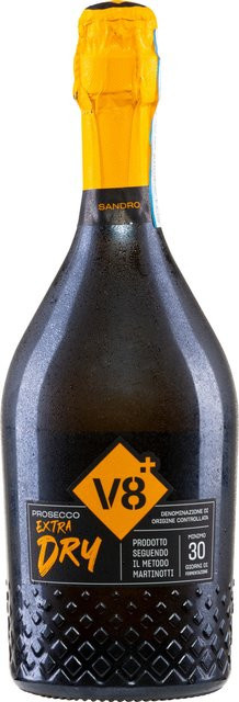v8+ Sandro Prosecco Extra Dry Prosecco DOC 0,75 l - Bild 1
