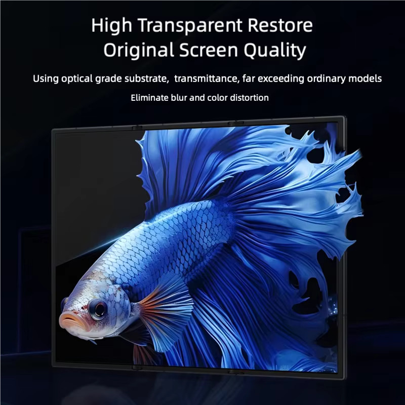 2er-Pack miaotiemo Displayschutz für Samsung Galaxy Z Fold 7, Z Fold 6 und Z TriFold mit automatischer Positionierung, Ultra Klar, Transparent - Bild 3