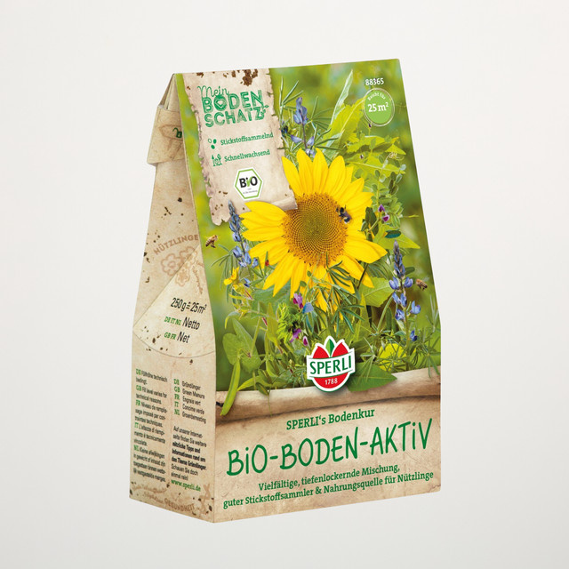 SPERLI's Boden-Altiv Samen BIO Gartenboden 250g - Bild 1