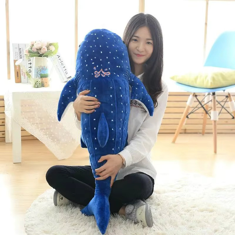 ERBAIWOO Blue Shark Plüsch Spielzeug, Blau, 50-120 cm - Bild 2