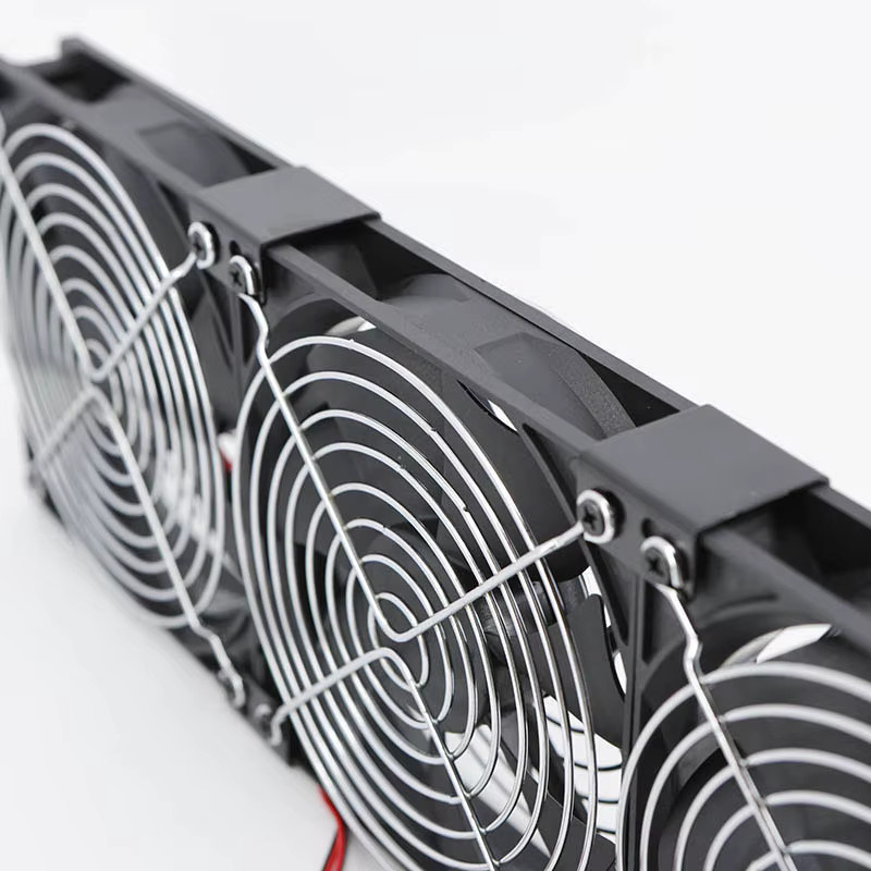 E1 Lüfter mit Controller 120mm 3000RPM Schwarz für Server Workstation und Gehäuse 12cm 12V 220V - Bild 3