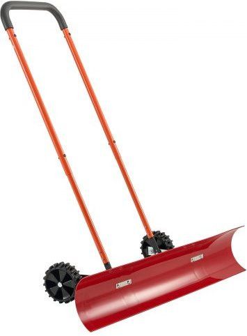 VEVOR Schneeschaufel mit Rädern und verstellbarem Griff, 96 cm Schneepflug mit doppelseitiger Schaufel für Einfahrten - Bild 1