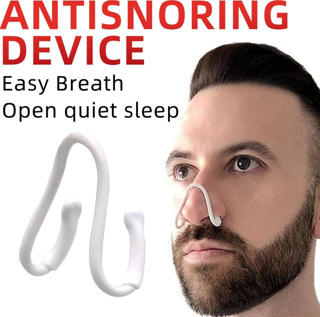 Silikon Nase Clip Anti Schnarchen Nasen Dilatator, Unisex - Bild 1